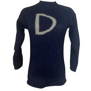 Wizarding World of Harry Potter Universal Studios Wool D Sweater Blue Adult XS